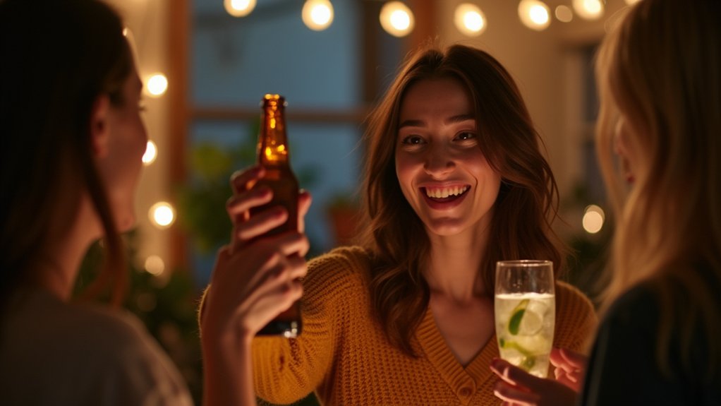 How to Handle Social Pressure When You Don't Drink Alcohol 2 clear firm no thanks